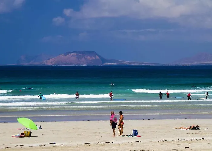 Semesterbostad Absolute Beachfront House Ii Famara